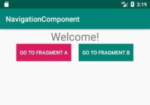 Cách tạo thành phần điều hướng Android 