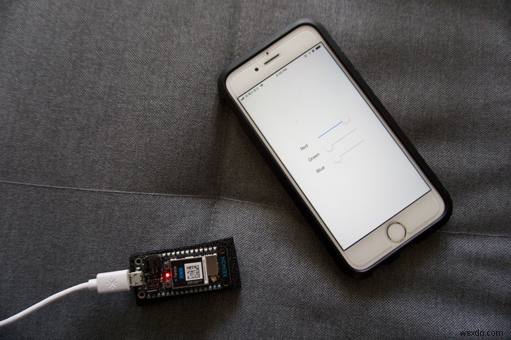 Cách thực hiện cuối cùng:Xây dựng ứng dụng Bluetooth Swift bằng phần cứng trong 20 phút 