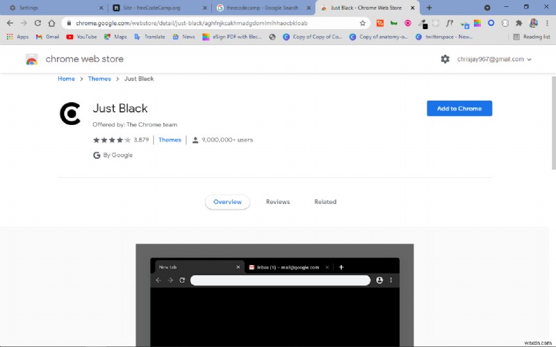 Cách bật Chế độ tối trên Google - Hướng dẫn về Chủ đề Chrome đen 