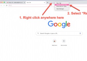 Tab hôm qua - Cách mở lại các tab đã đóng trong Chrome, Safari và Firefox 