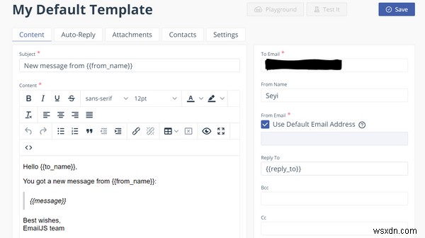 Cách gửi Email từ Ứng dụng Vue.js của bạn bằng EmailJS 