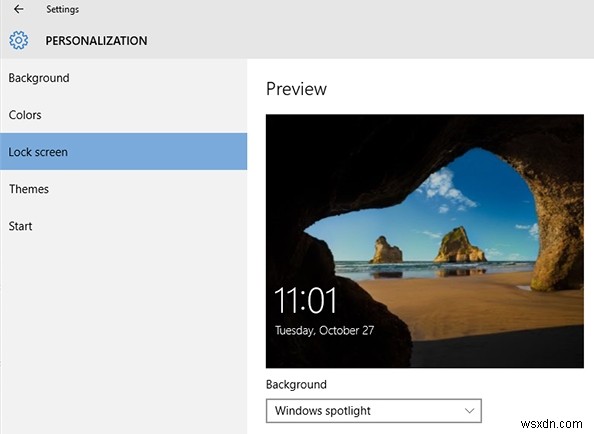 Cách thay đổi màn hình đăng nhập Windows 10