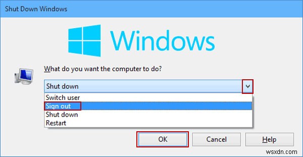 5 cách dễ dàng để đăng xuất trong Windows 10