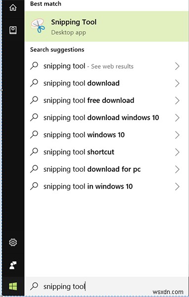 6 Phương pháp khởi chạy Công cụ cắt trên PC chạy Windows 10