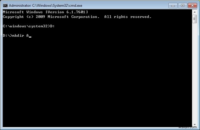 Cách tạo, mở, đổi tên và buộc xóa thư mục bằng Command Prompt