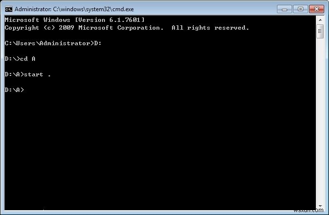 Cách tạo, mở, đổi tên và buộc xóa thư mục bằng Command Prompt