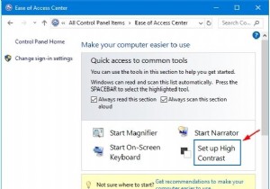 3 cách bật hoặc tắt độ tương phản cao trong Windows 10
