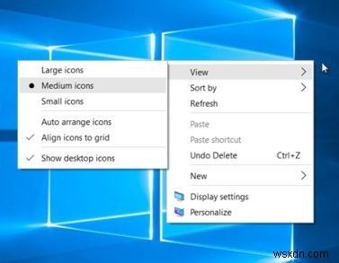 Cách thêm, thay đổi, xóa và khôi phục biểu tượng màn hình trên Windows 10