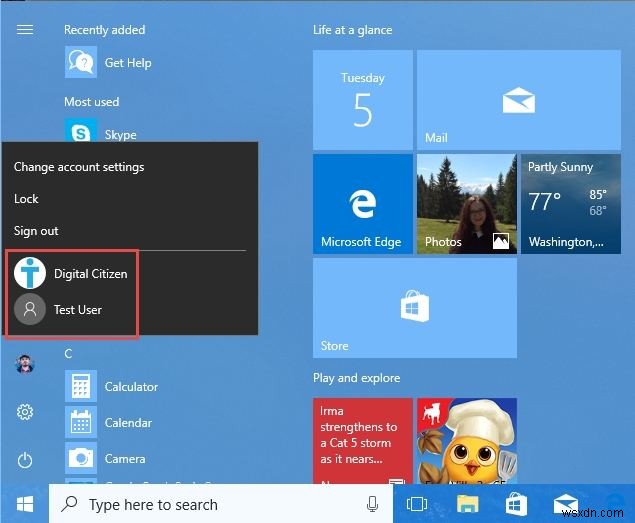 5 cách dễ dàng để chuyển đổi người dùng trong Windows 10