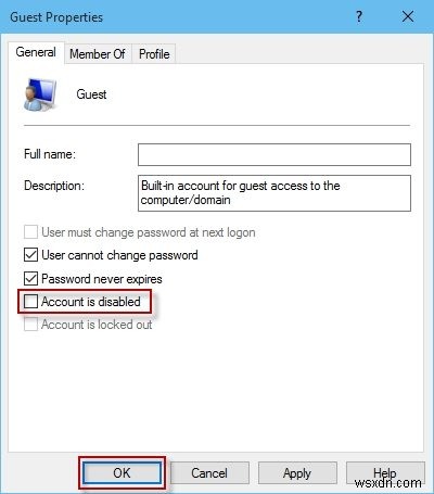 Cách thêm tài khoản khách trong Windows 10
