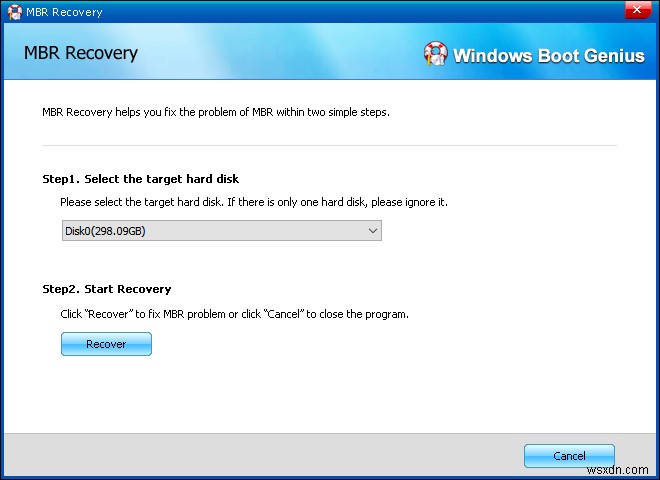 2 cách hàng đầu để sửa lỗi MBR Windows 10 bị hỏng