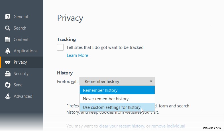 Cách nhanh để xóa cookie Firefox trên Windows 10