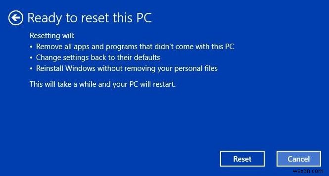 Cách dễ dàng để đặt lại PC chạy Windows 10 và giữ tệp cá nhân