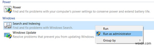 Cách làm cho Start Menu Search hoạt động trên Windows 10