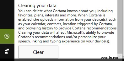 Cách tắt tính năng thu thập dữ liệu cá nhân trong Cortana trên Windows