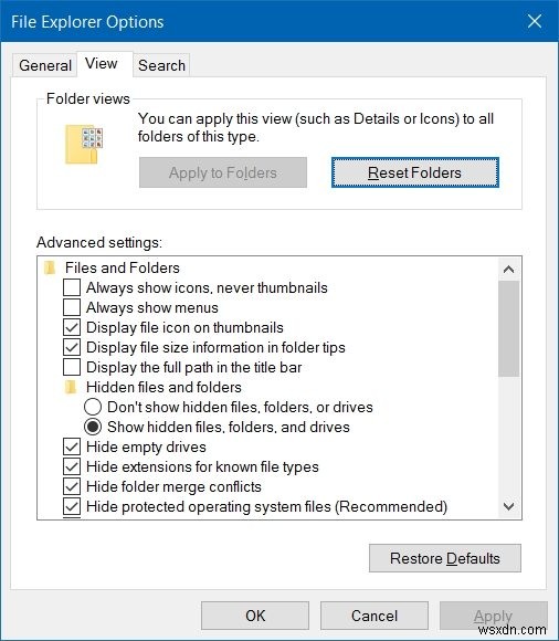 3 Cách Hiển thị / Xem Kích thước Thư mục trong Windows 10