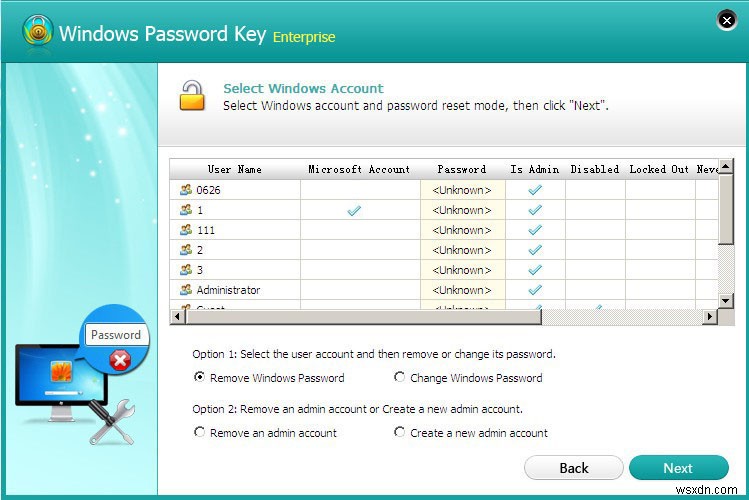 Cách thay đổi mật khẩu quản trị / miền của Windows 10 / 8.1 / 8/7