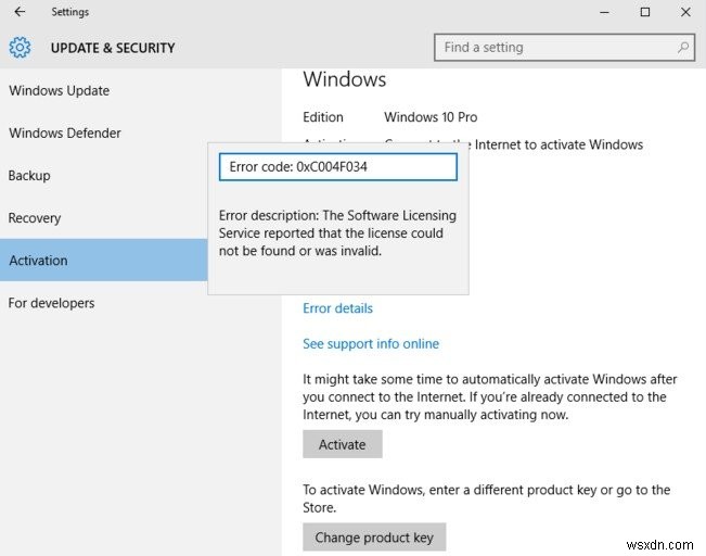 5 mã lỗi kích hoạt Windows 10 hàng đầu và cách khắc phục
