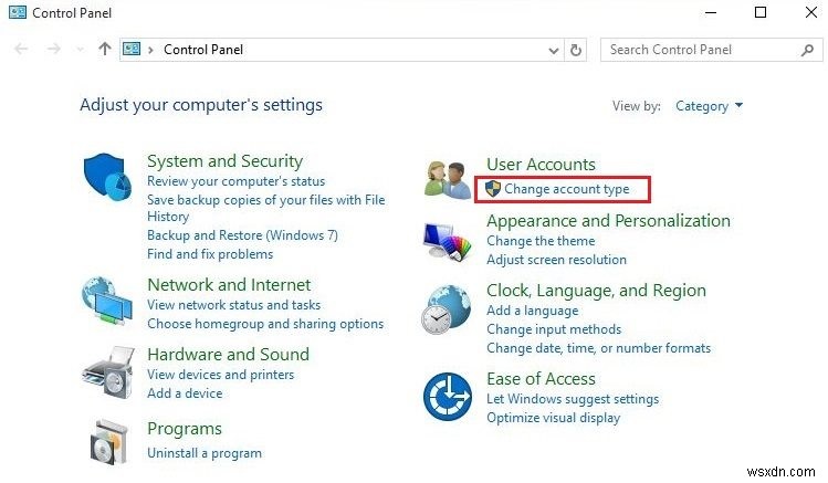 2 Cách thay đổi loại tài khoản của người dùng trong Windows 10