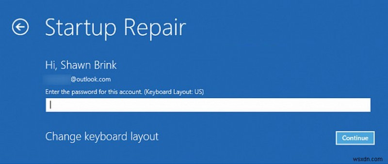 Cách chạy Windows 10 Startup Repair