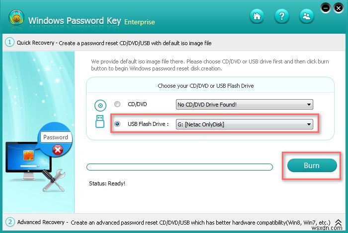 Cách khôi phục mật khẩu Windows 8 / 8.1 / 10 trên máy tính Acer dựa trên UEFI