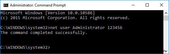 Cách đặt lại mật khẩu đã quên trên Windows 10 với Command Prompt