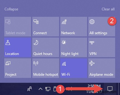 Cách thực hiện:Mở Cài đặt trên Windows 10
