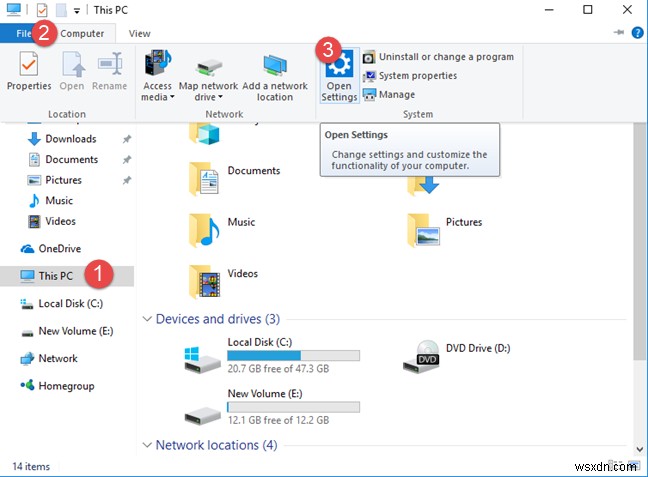 Cách thực hiện:Mở Cài đặt trên Windows 10