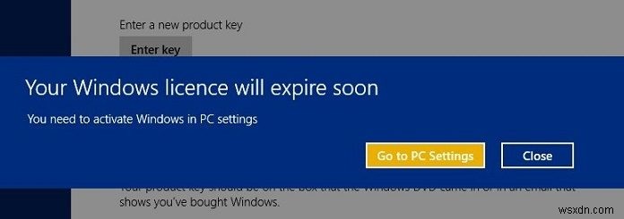 Cách sửa lỗi Giấy phép Windows của bạn sẽ sớm hết hạn trong Windows 8.1