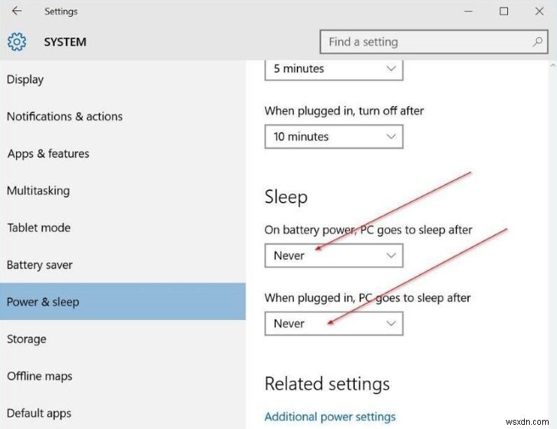 Cách tắt Chế độ ngủ tự động trong Windows 8 / 8.1