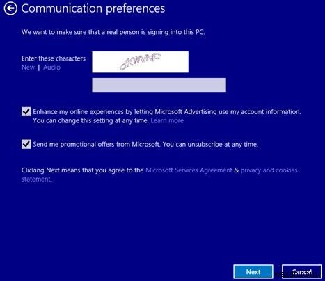 Cách thay đổi tài khoản cục bộ thành tài khoản Microsoft trong Windows 8.1