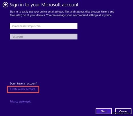 Cách thay đổi tài khoản cục bộ thành tài khoản Microsoft trong Windows 8.1