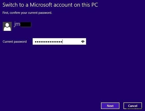 Cách thay đổi địa chỉ email liên kết với tài khoản Microsoft của bạn trong Windows 8.1 / 8