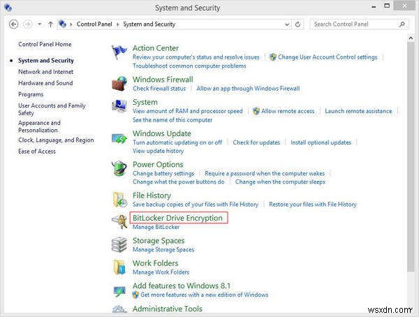 Cách tắt BitLocker trên Windows 8.1 / 8