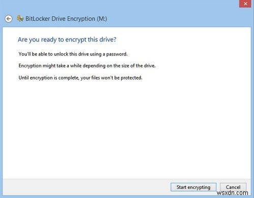 Cách mã hóa ổ cứng trên Windows 8