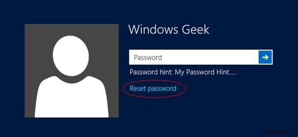 Tạo và sử dụng đĩa đặt lại mật khẩu Windows 8 hoặc USB