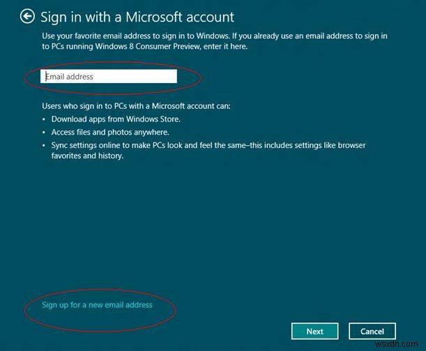 Chuyển đổi giữa tài khoản Microsoft và tài khoản cục bộ trong Windows 8