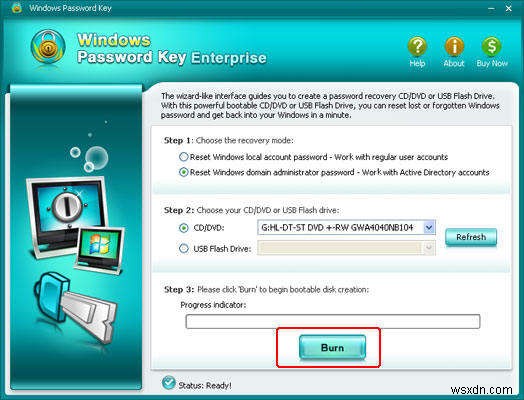 Cách phá mật khẩu Windows 8
