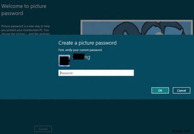 Cách tạo mật khẩu ảnh Windows 8?