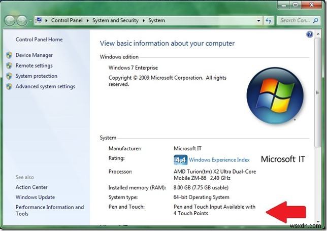 3 cách dễ dàng để bật hoặc tắt tính năng đa chạm trên Windows 7