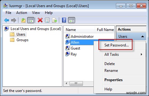 Quên mật khẩu Windows? Gợi ý cho Windows 7 Ultimate Password Reset