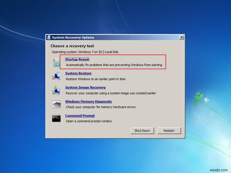 Windows 7 Ntldr bị thiếu, cách khắc phục?