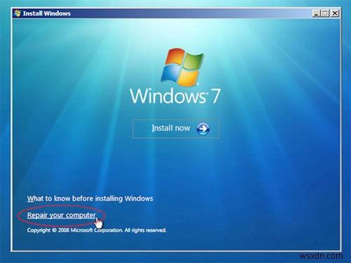 Windows 7 Ntldr bị thiếu, cách khắc phục?