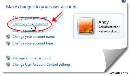 Cách xóa mật khẩu đăng nhập Windows 7