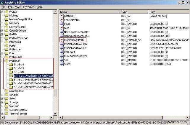 Lỗi trong Windows 7:Dịch vụ hồ sơ người dùng đăng nhập không thành công. Không thể tải hồ sơ người dùng.