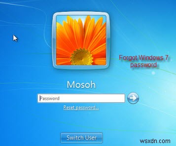 Cách phá mật khẩu Windows 7 từ Chế độ an toàn