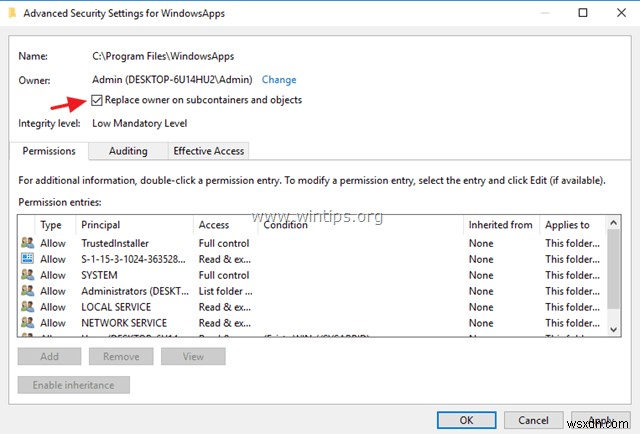 Cách sửa lỗi WCIFS Bộ lọc hệ thống tệp không thành công với ID sự kiện 4 (Windows 10)