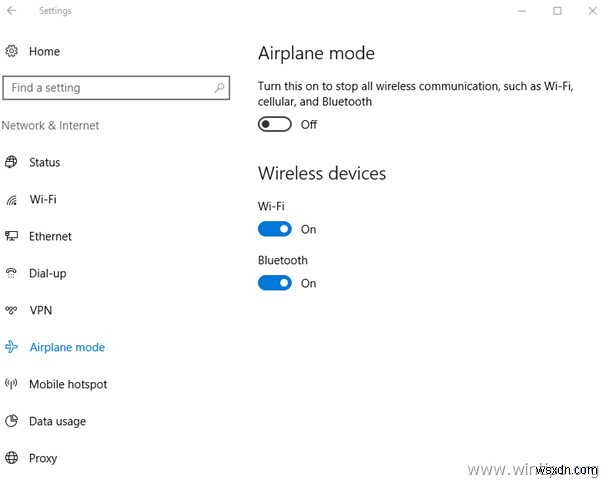 Khắc phục:WiFi sẽ không bật, mạng không dây không khả dụng (Windows 10, 8)