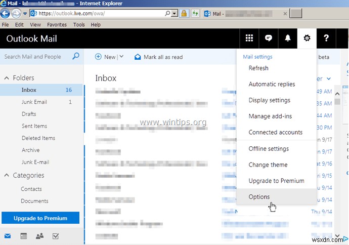 Cách tắt bộ lọc email rác trong thư Outlook (Outlook.com, Office365)