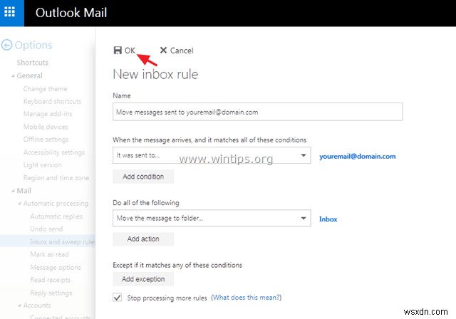 Cách tắt bộ lọc email rác trong thư Outlook (Outlook.com, Office365)